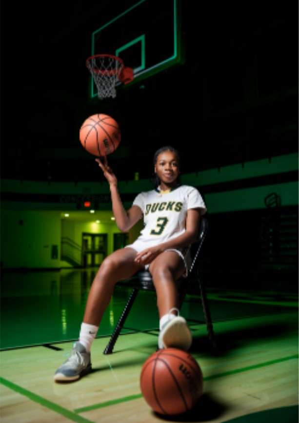 Tori Richardson basketball photo
